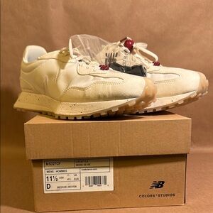 New Balance Cream Sneakers